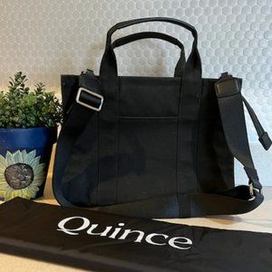 Quince Canvas Crossbody Tote